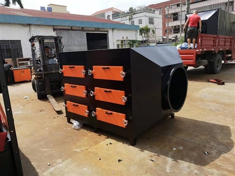 广东东莞东城工业废气处理-漆雾净化器