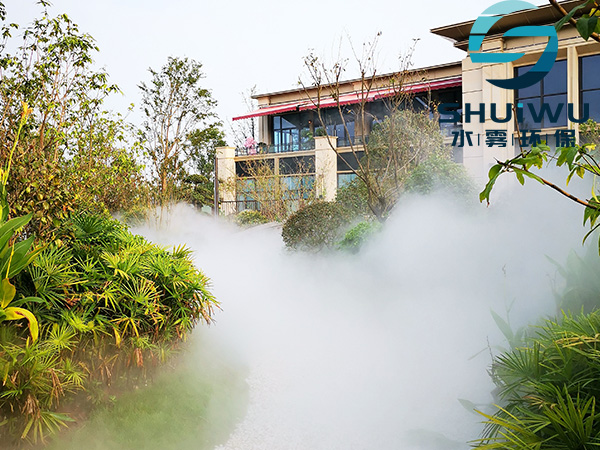 重庆水雾环保科技有限公司 产品展厅 >重庆綦江区售楼部人造雾造景