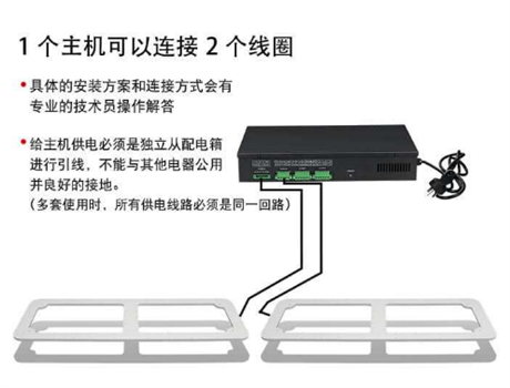隐形服装店防盗器安装 地埋式服装防盗系统 隐蔽形声磁防盗器厂家