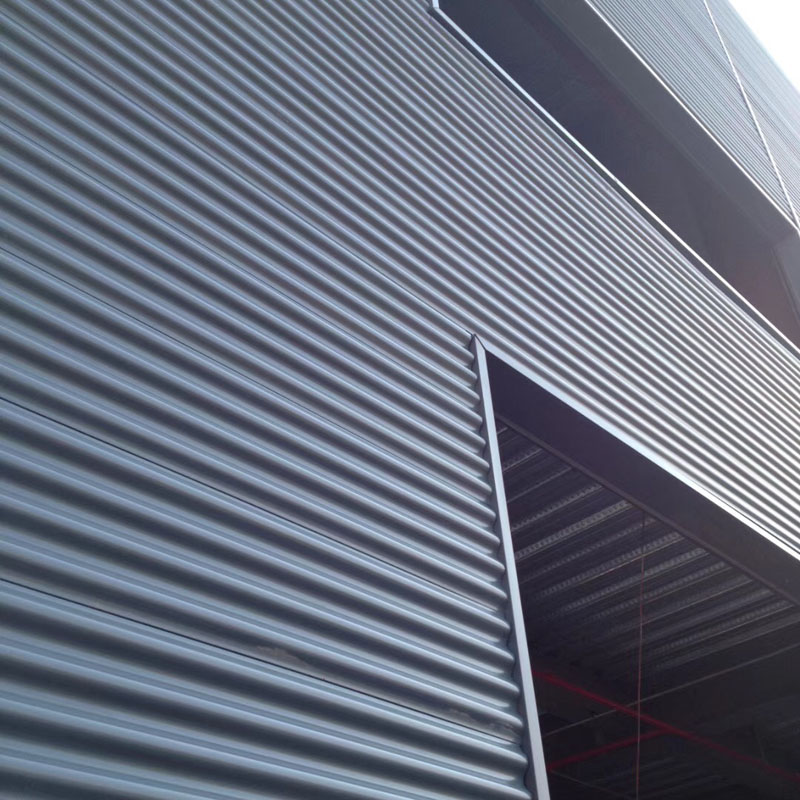 萌萧 铝镁锰金属墙面yx18-63-825型写字楼波浪板