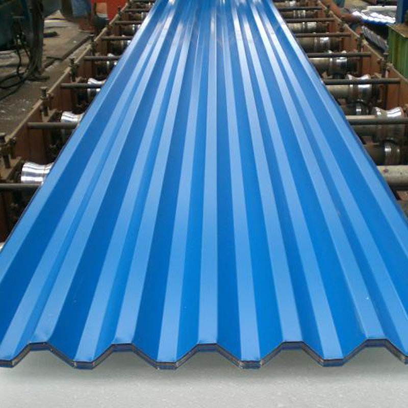 杭州萌萧提供彩钢瓦750型厂房屋面板铁皮瓦生产