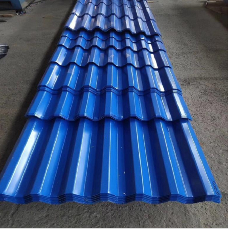 5厚压型钢板750型彩钢轻钢厂房金属屋面瓦