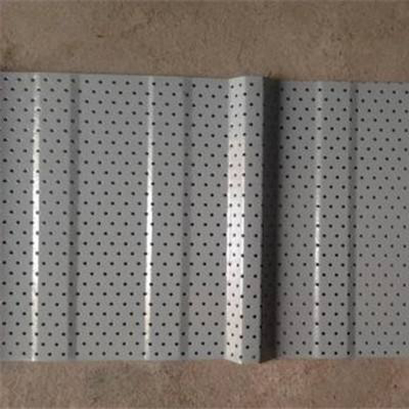 杭州厂家供应彩钢穿孔板04mm厚900型屋面彩钢板