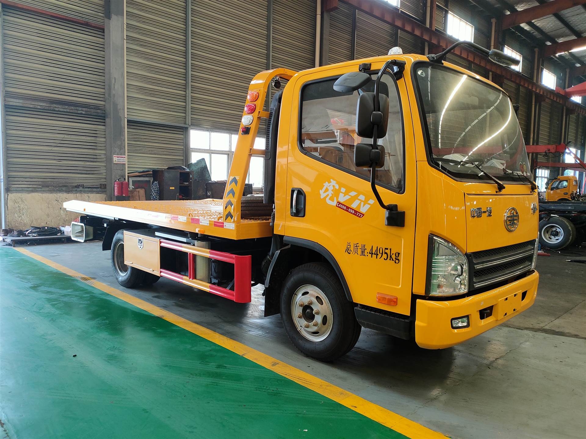 解放小型清障车事故救援车高速施救车价格