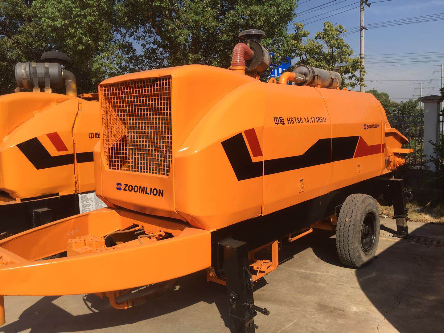 三一重工8018柴油拖泵