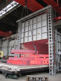 节能型台车式工业炉 大型台车炉 翻转台车炉厂家