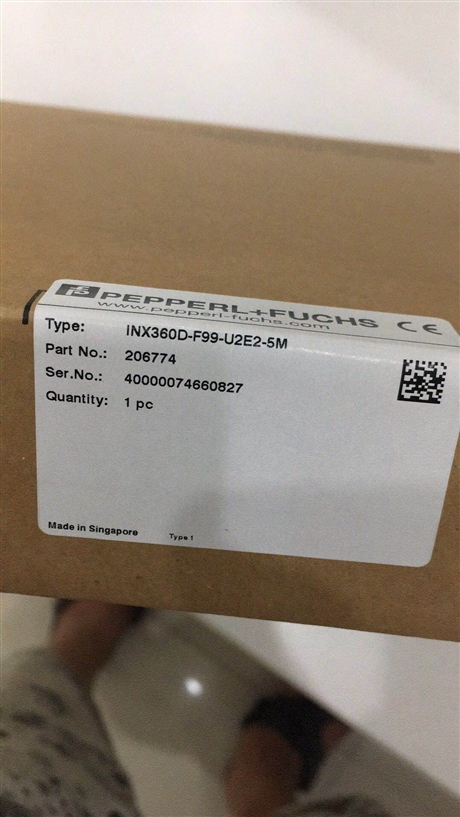 质量说明P+F定位传感器PMI104-F90-IE8-V15