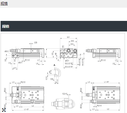 安沃驰AVETNICS紧凑型迷你滑块资料