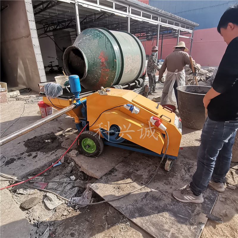 全自动粉墙喷涂机 粉墙的机器 砂浆喷浆机厂家 抹灰喷浆机