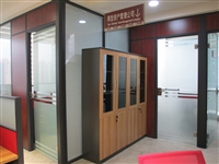 深圳办公室玻璃隔墙/铝合金结构/厂家供应
