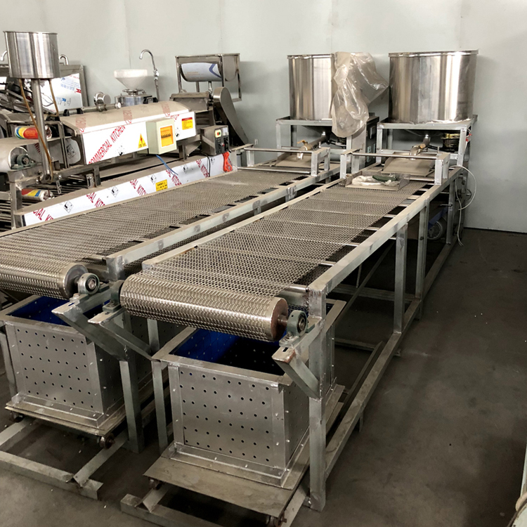 全自动豆腐皮机广东汕头自动千张机中弘现货