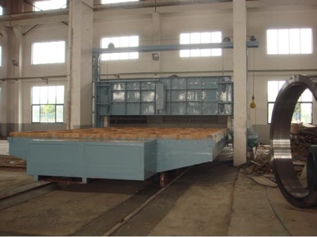 可倾式台车炉,特大型台车炉