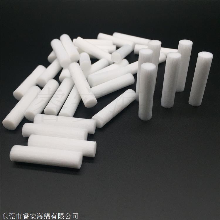 厂家过滤嘴海绵头净水机过滤棉芯6mm柱子过滤海绵定制