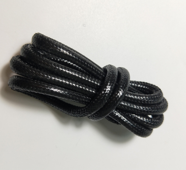 圆扁黑色棉蜡绳 饰品挂件 蜡皮绳环保diy腈纶蜡绳手链绳项链绳