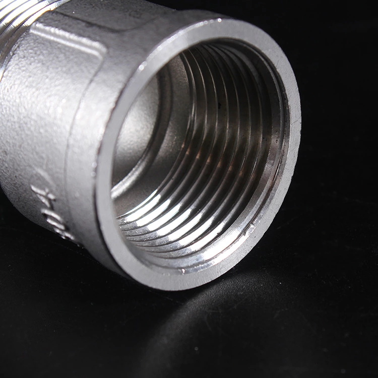 内外牙接头 厂家直销不锈钢内外丝 304/316内外管接头 内外牙管箍