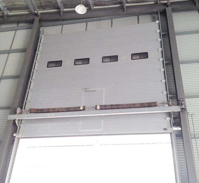 武汉 阔福门业生产工业提升门 工业滑升门 钢制卷帘门 工业门