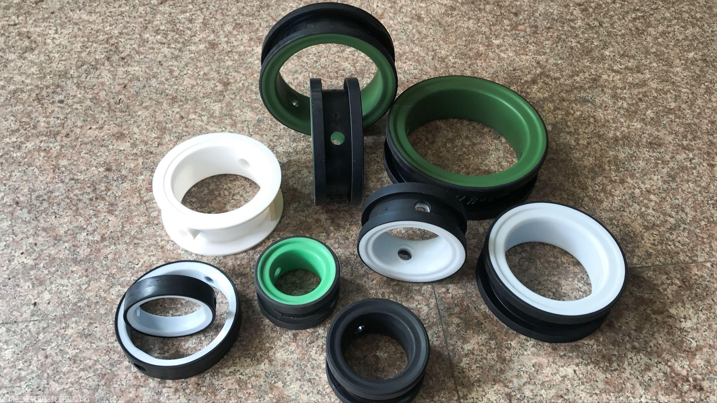 蝶阀阀座keystone (白,绿)