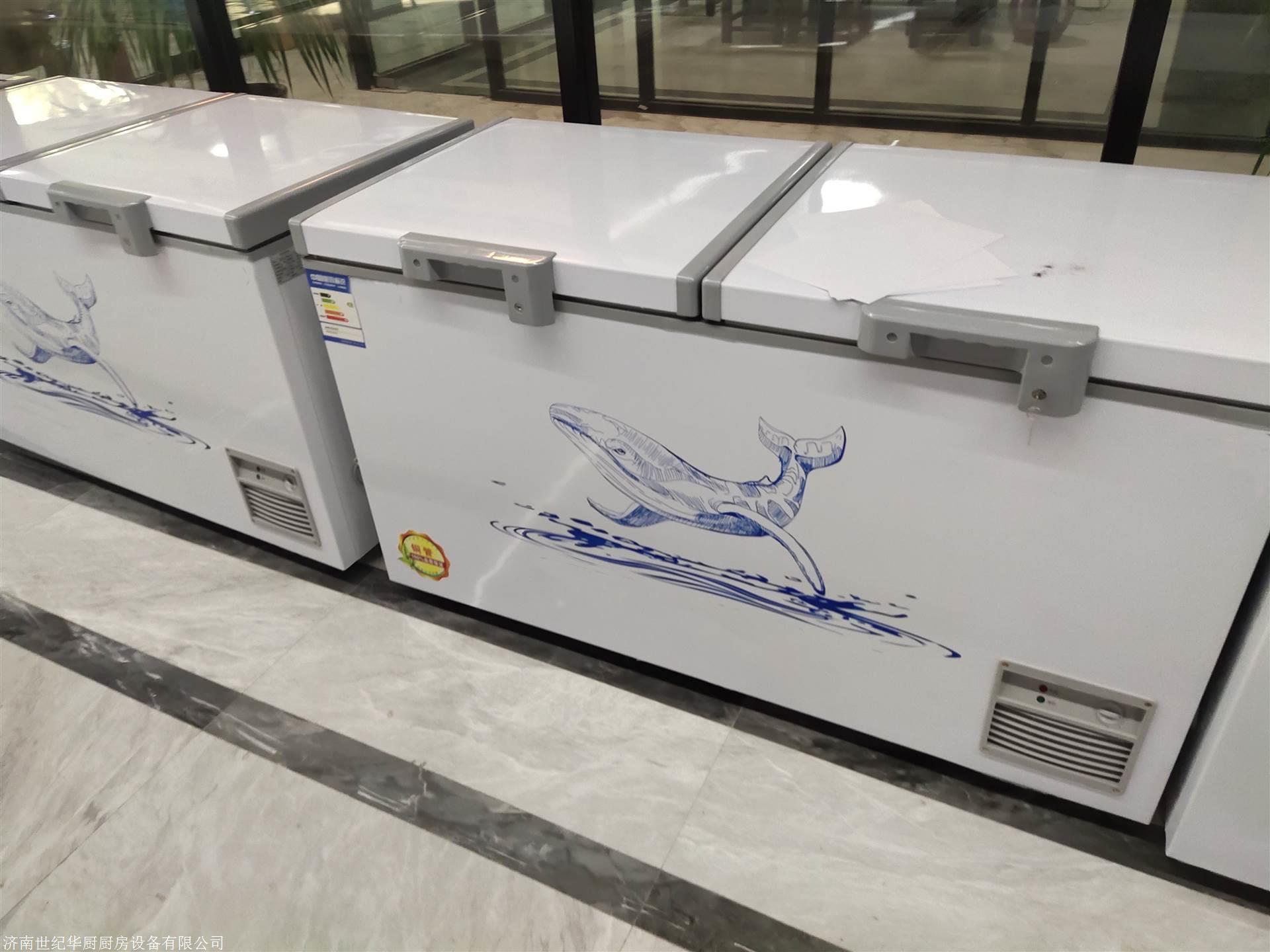 卧式商用大容量冰柜超市冷柜冷冻冷藏双温防爆冰箱