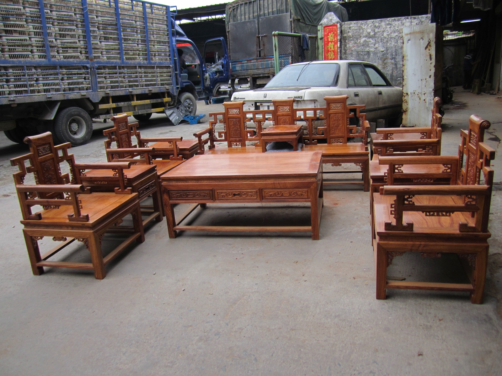 二手红木家具回收出售 东莞老红木家具回收