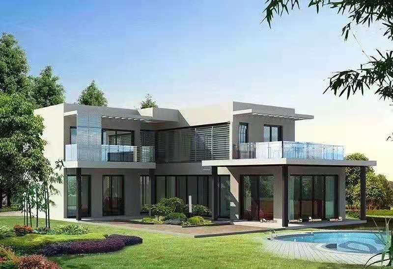 农村自建20万轻钢别墅