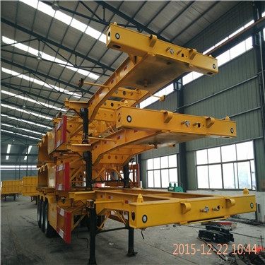 天津集装箱骨架半挂车