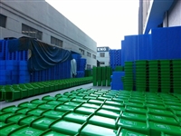 桂林市全州县四色分类垃圾桶 玻璃钢垃圾桶现货可发