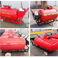 江苏移动泡沫罐 轻便式泡沫灭火装置 推车式泡沫罐 价低证全