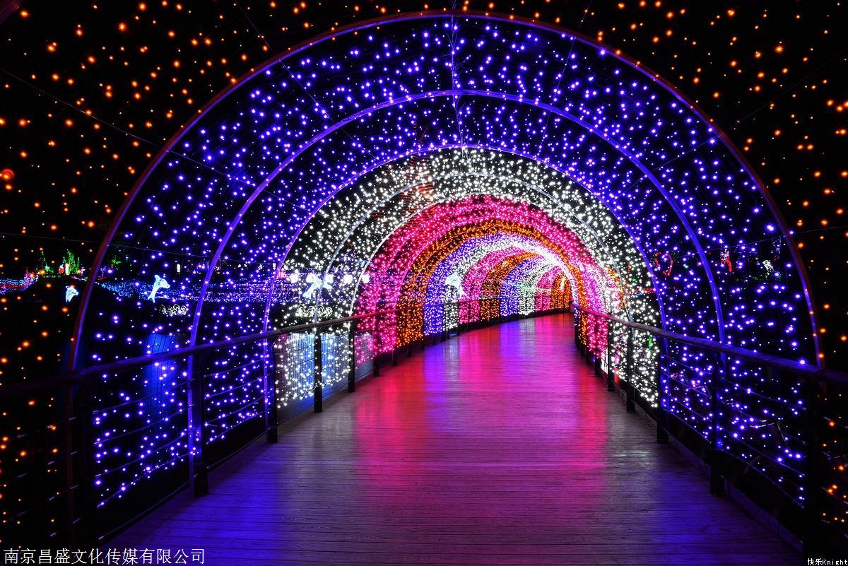 大型灯光造型灯光长廊租赁出租供应商