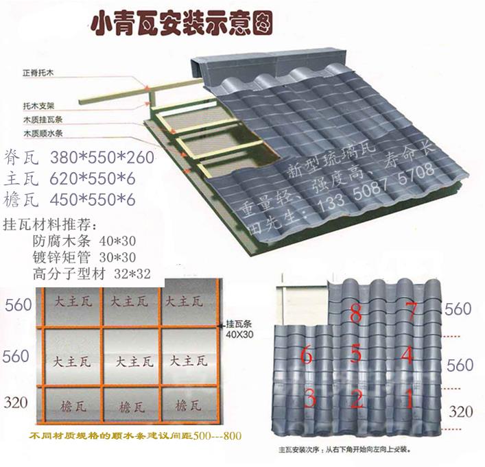 云南临沧小青瓦工厂*