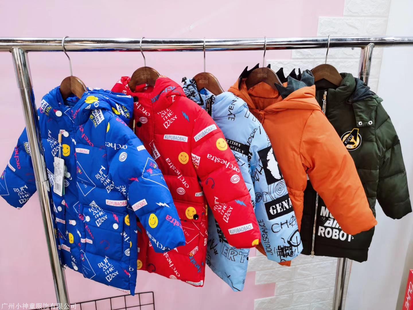 2019新款冬装男女童宝宝羽绒服 韩版休闲品牌儿童羽绒外套 批发