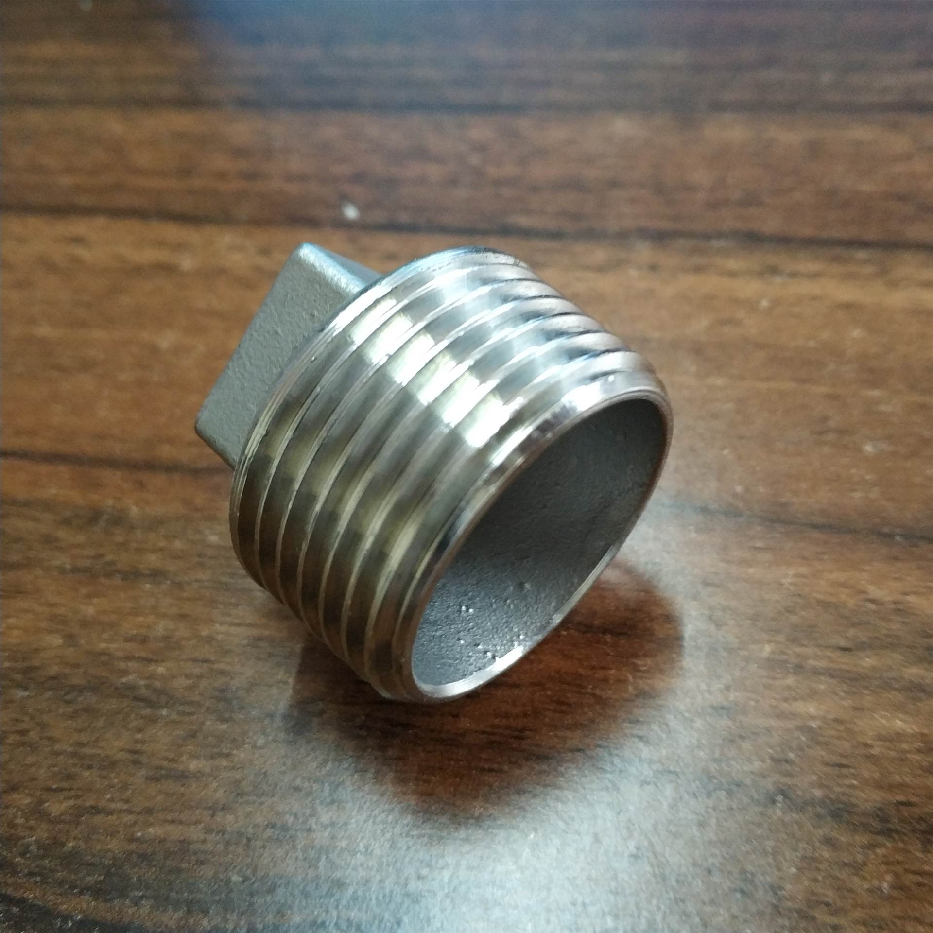 四角堵头dn8100不锈钢管堵四角塞头201304316厂家直销