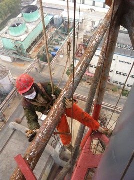 桂林钢结构喷砂除锈防腐方案