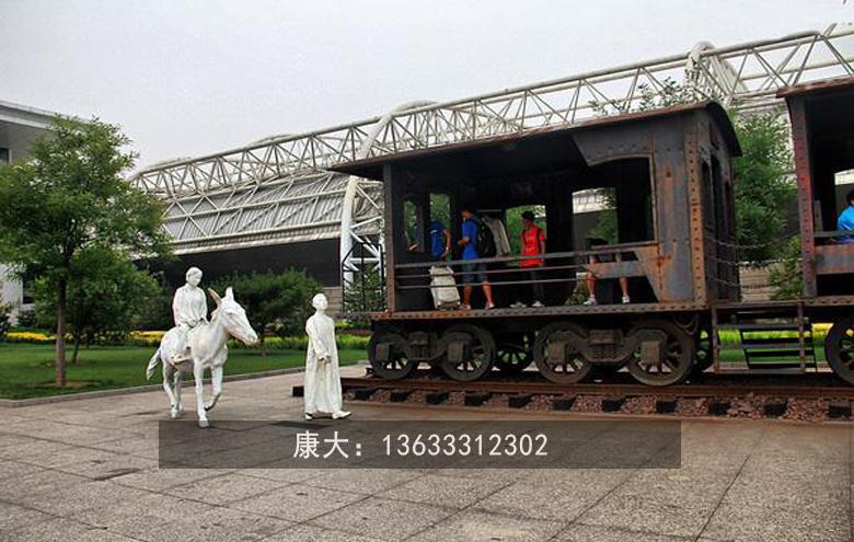 康大雕塑 托马斯小火车雕塑 景观道具装饰雕塑