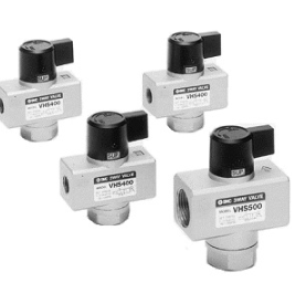 SMC残压释放阀VHS400-02的安装尺寸图