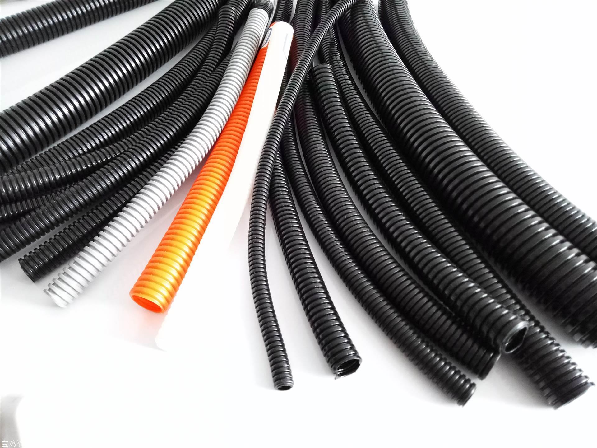 马鞍山电气绝缘保护ad54.5pp阻燃双拼波纹管批发