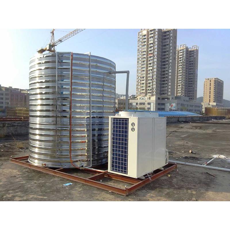 深圳西丽商用空气能热泵冷热水温度问题解决