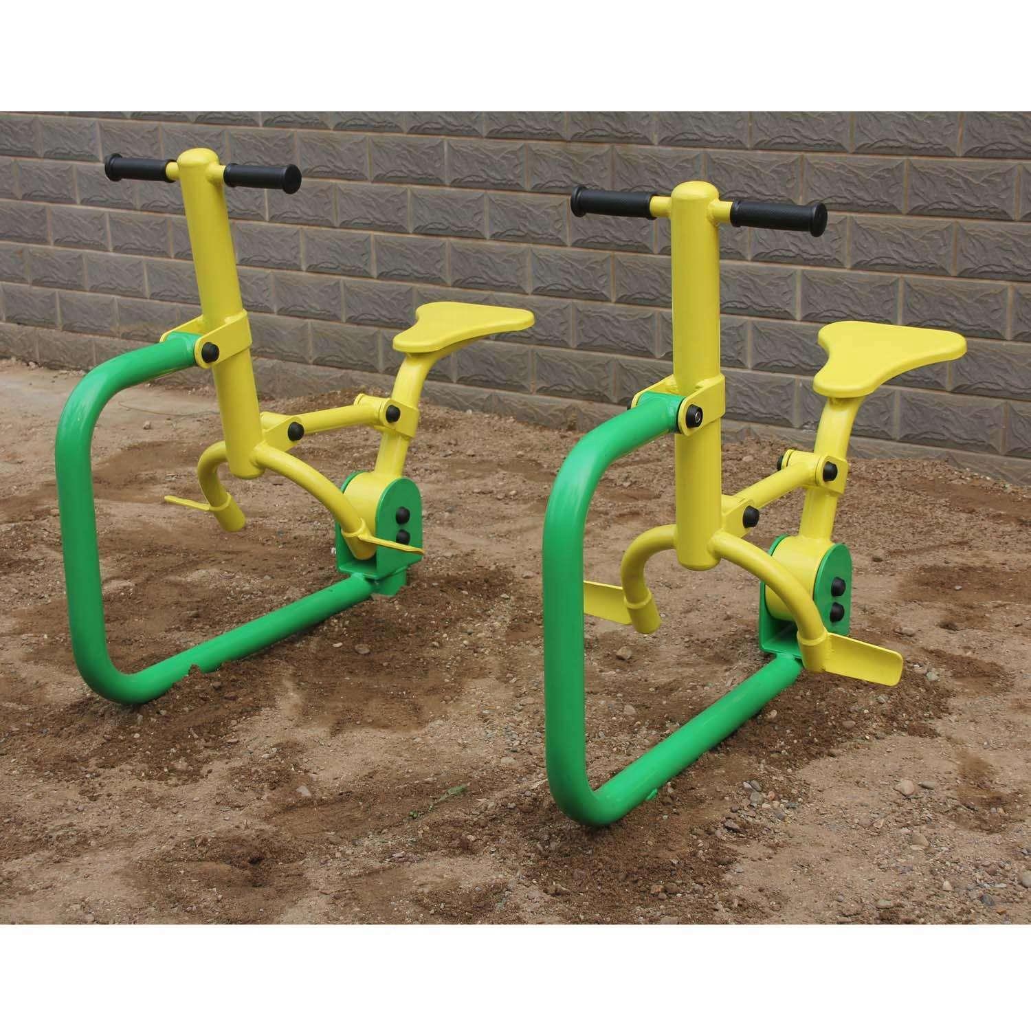 小区联动健身车生产厂家