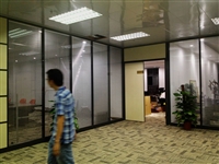 深圳市铝合金钢化玻璃隔断报价