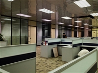 东莞黄江办公室玻璃隔断-黄江办公室玻璃内置百叶隔断