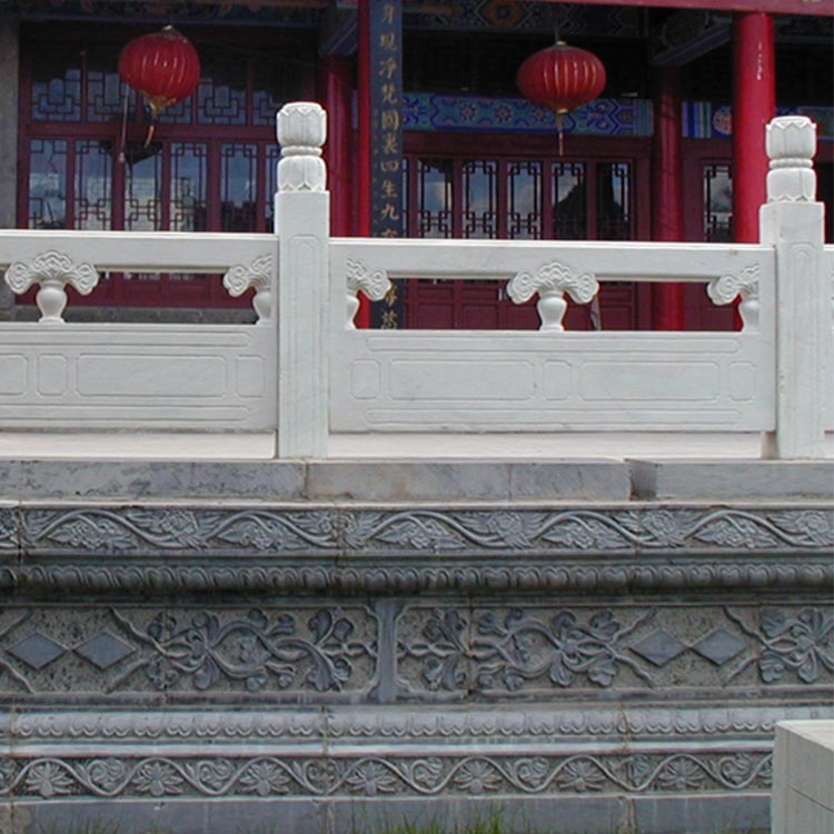 寺庙石栏杆古建筑设计石栏杆汉白玉石栏杆价格