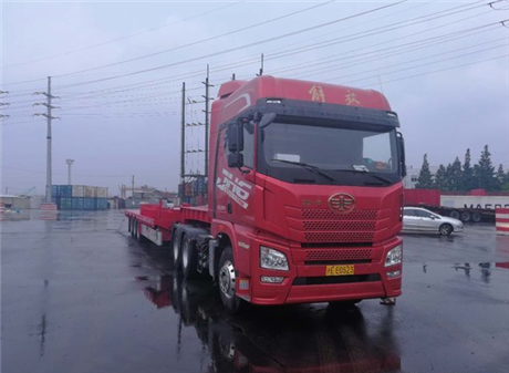 小型平板半挂车热销平板半挂车