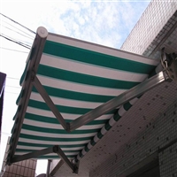 杭州户外遮阳篷生产 户外收放式遮阳篷 可定制LOGO