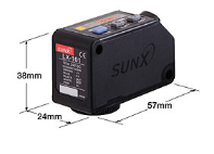 选用神视PANASONIC数字式色标传感器