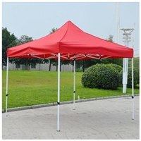 嘉兴折叠帐篷批发厂家 半自动折叠帐篷 大排挡折叠帐篷