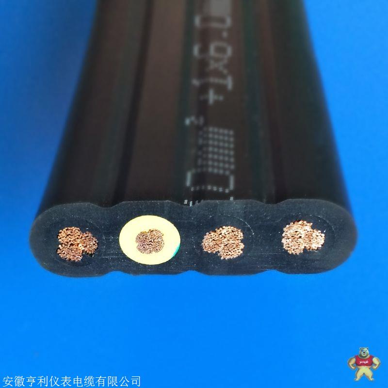 18芯梅花绞合YFFRB丁晴扁电缆