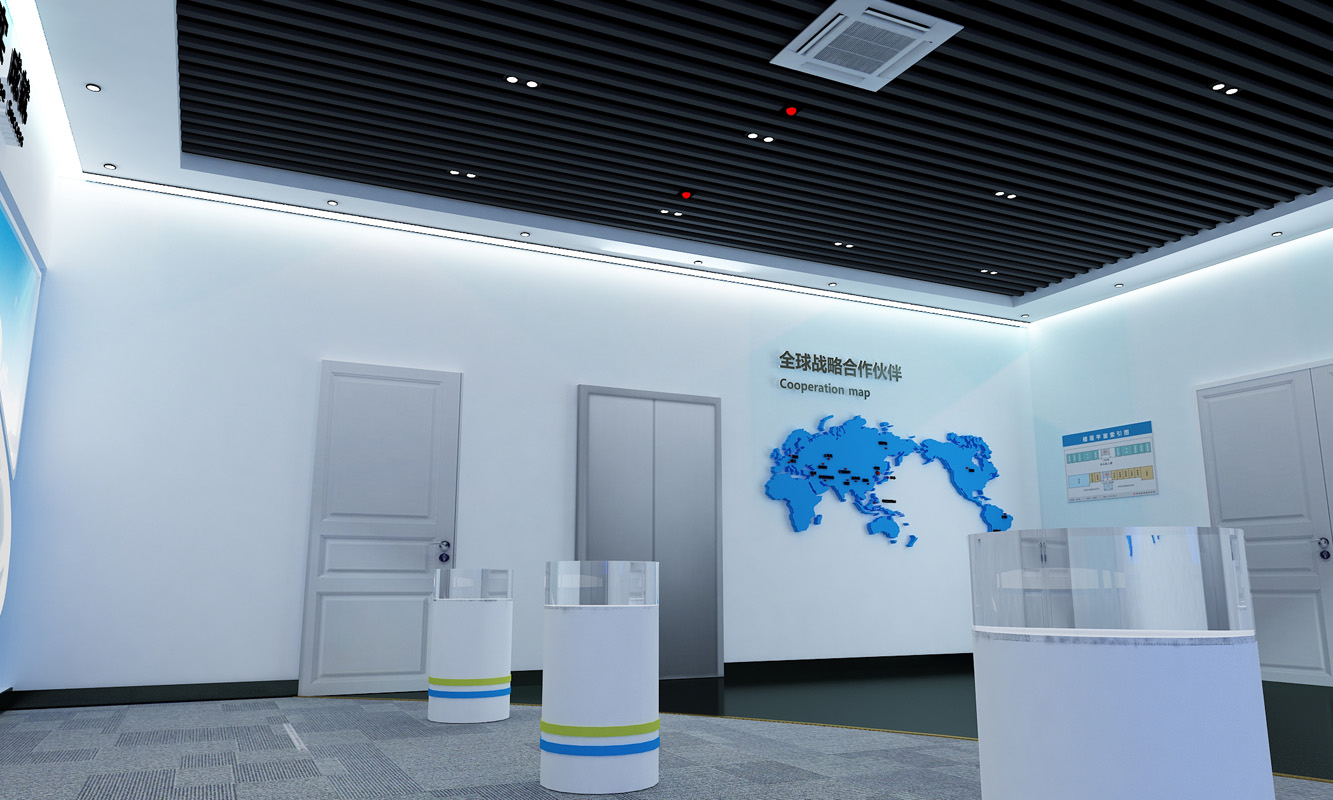 供应展厅装修学校陈列室企业荣誉墙