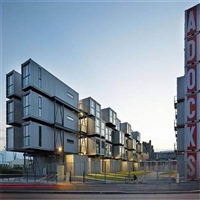 广州住人集装箱  广州办公楼打包箱  广州创意店铺集装箱  