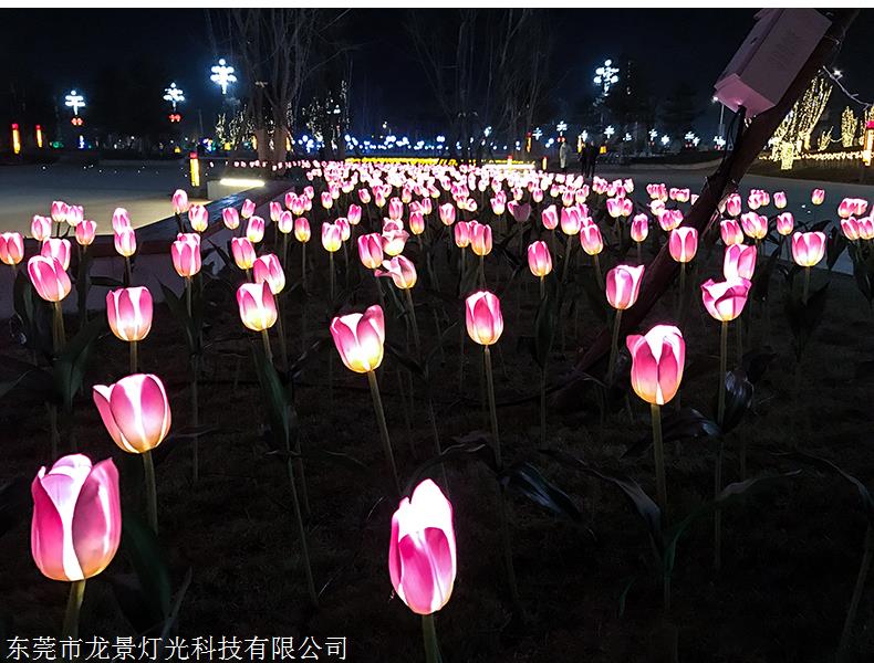 郁金香花灯led花灯eva仿真景观灯户外草坪绿化带美陈亮化工程