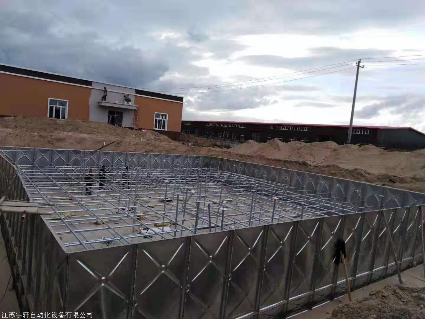 西藏山南抗浮式BDF地埋箱泵一体化