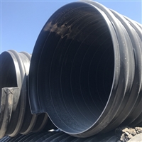 西安钢带波纹管 HDPE钢带增强波纹管 聚乙烯钢带排水管